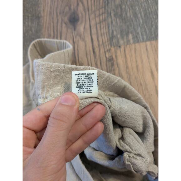 caffe marrakesh linen rayon pants size large - Picture 5 of 6